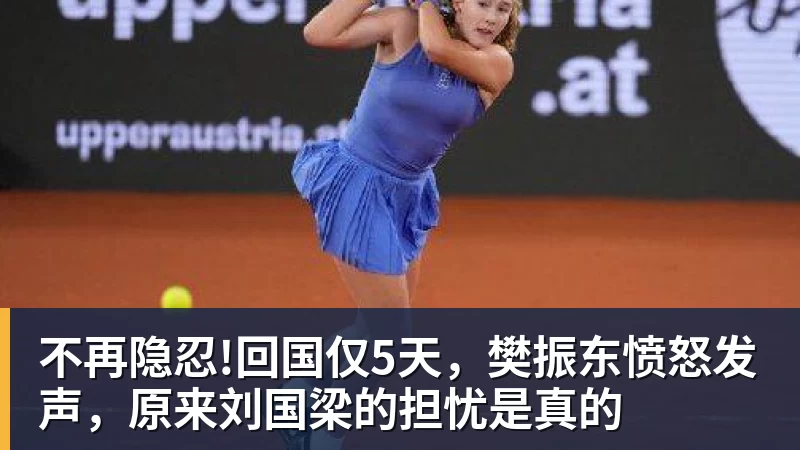 MK体育不再隐忍!回国仅5天，樊振东愤怒发声，原来刘国梁的担忧是真的